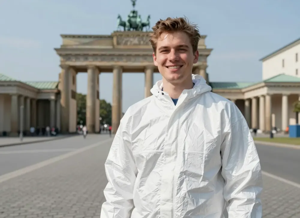 Schädlingsbekämpfer an der Zitadelle Spandau